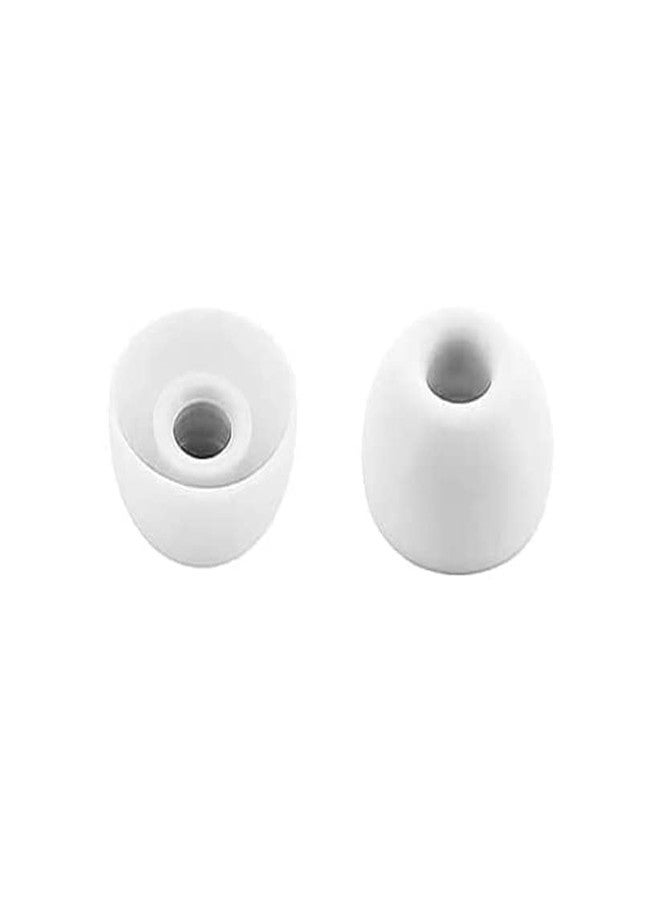 ALXCD Eartips Compatible with Beats Fit Pro, S/M/L 3 Sizes 6 Pairs Soft Silicon Earbuds Tips Replacement Ear Tips, Compatible with Beats Fit Pro 6 Pairs White - Image 3